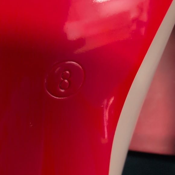 Women's Sexy V Cut Pointed Toe Leather Stiletto High Heels Pump 8 Nude - Picture 10 of 12